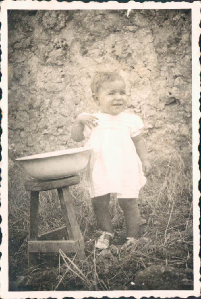 Yo de pequeña – 1941