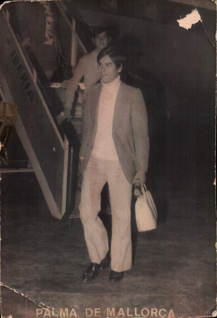 Primera vez en avión – 1972