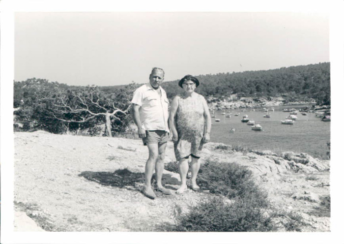 En la playa – 1970