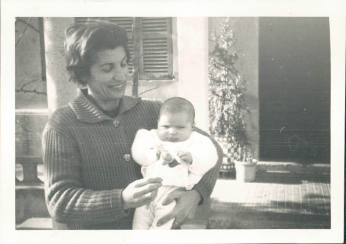 Tía Josefina con Elisa – 1961