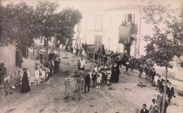 Procesión en Andratx – 1920
