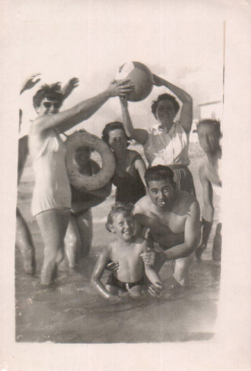 Día de playa en S´Arenal – 1956