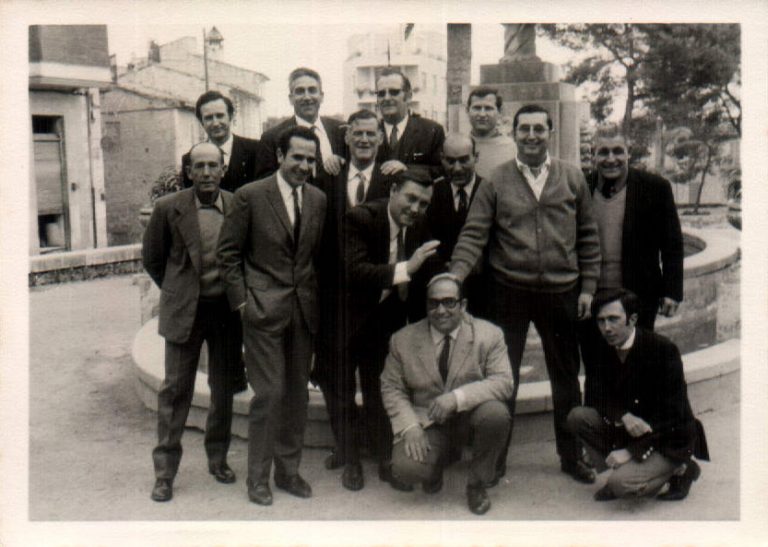 Grupo de amigos del trabajo – 1969