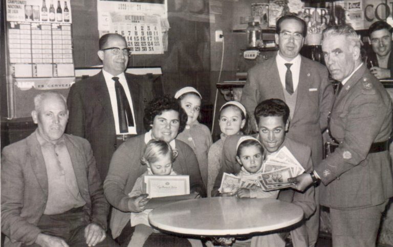 Sorteo lotería – 1964