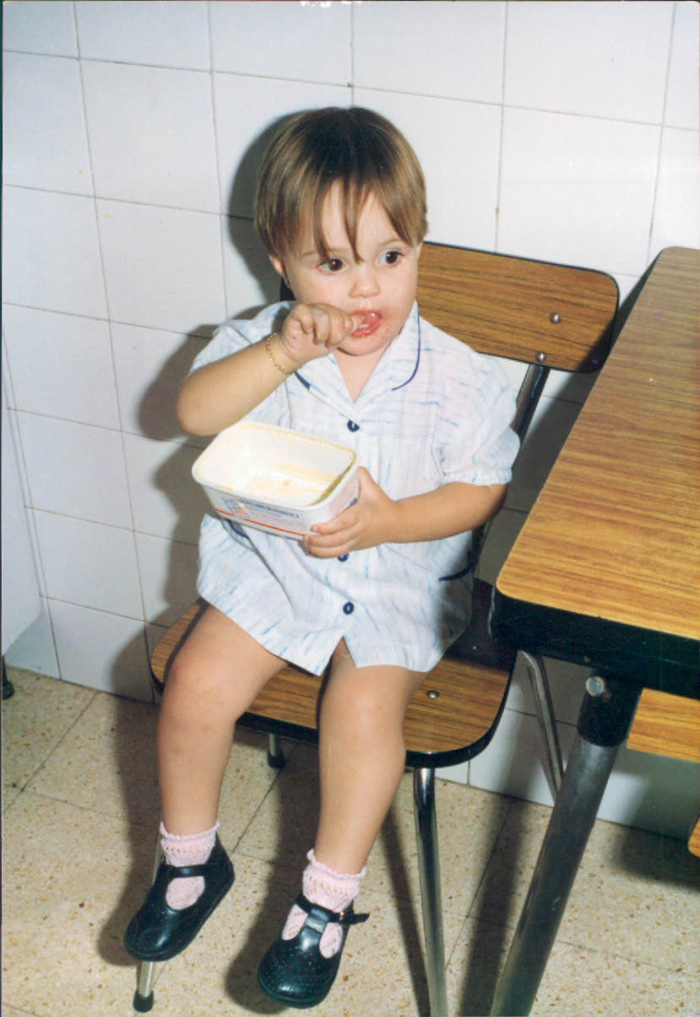 Yo con 2 años – 1988