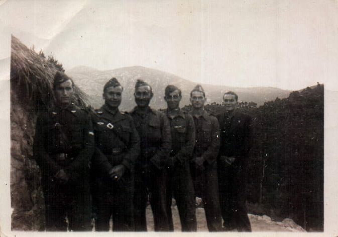 Grupo militar – 1936