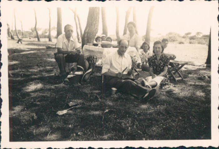 Playa de Alcudia comida campestre – 1943