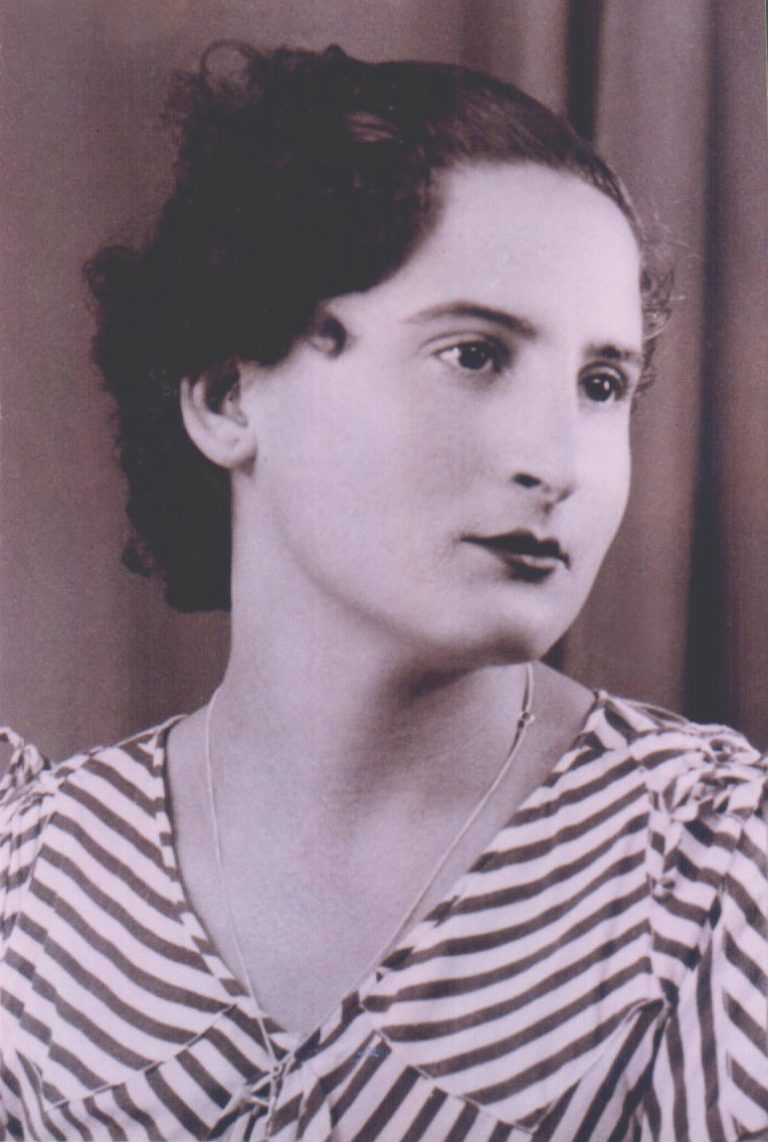 Mujer a rayas – 1930