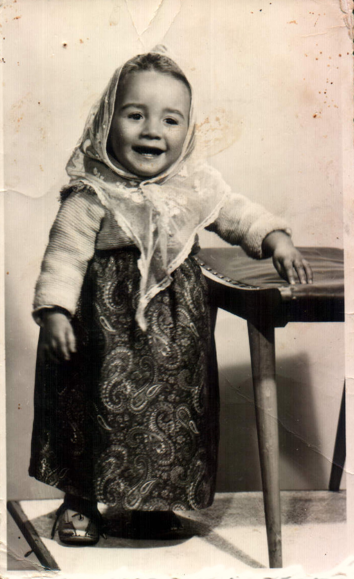 Niña vestida de payesa – 1967
