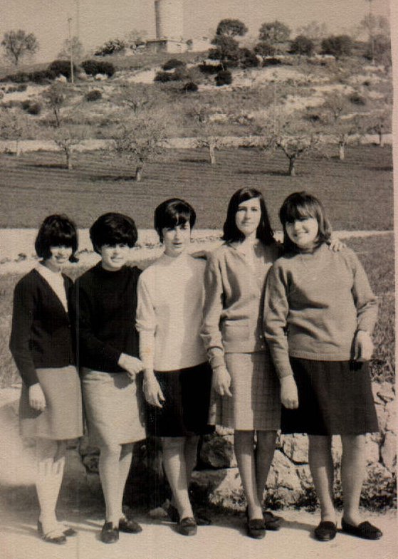 Grupo delante Molí des Fraret	 – 1965
