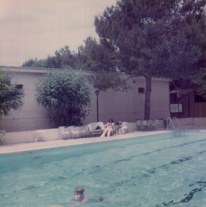 HOTEL PUEBLO PARK - PISCINA - 1979