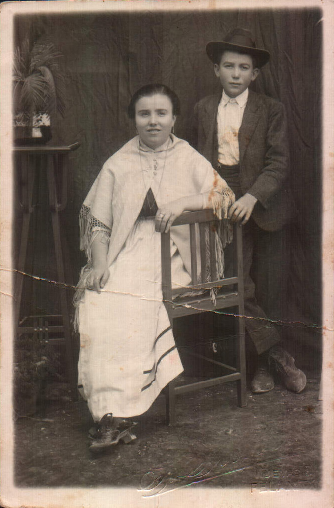 Padre y tía – 1920