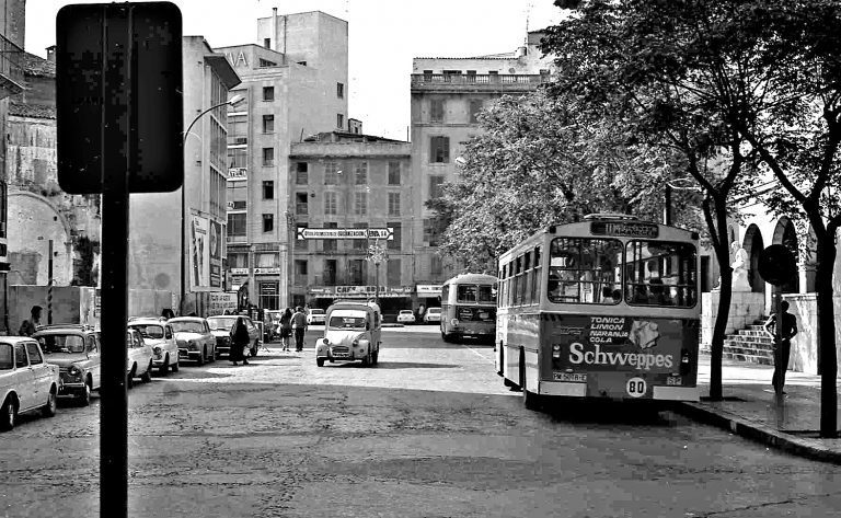 Plaça de L’Olivar Palma 1970